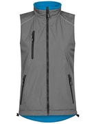 Dames Bodywarmer Reversible Promodoro 7205 Grijs-Aqua